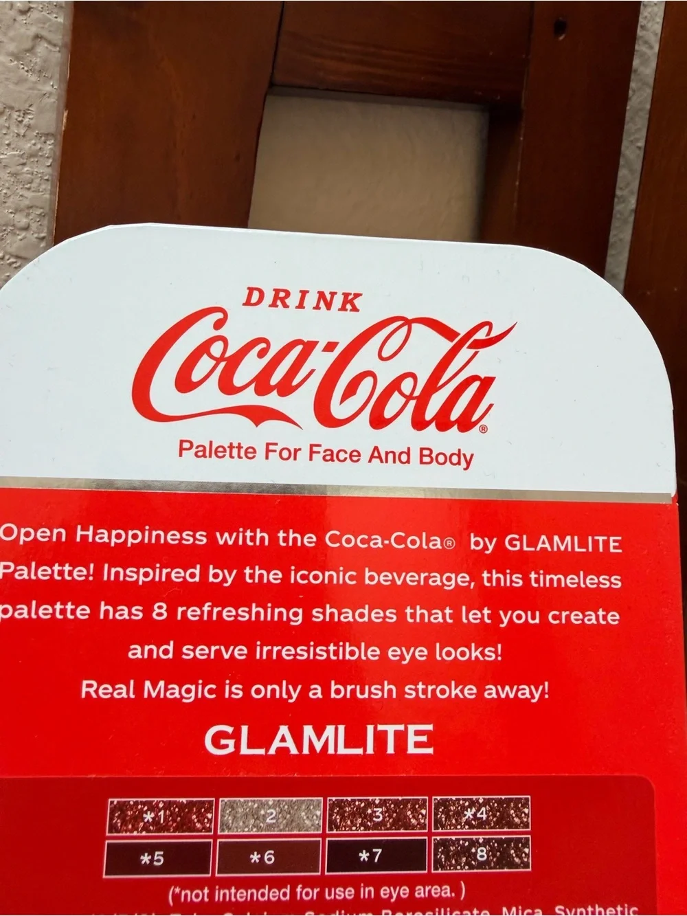 🔹New.. Coca-Cola x Glam lite limited-edition Original Palette